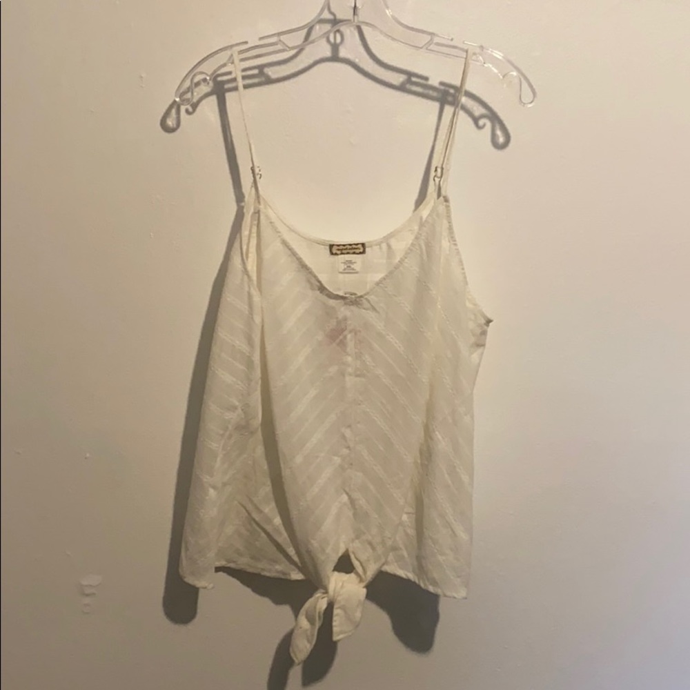 Cute White Tank Top - NWT